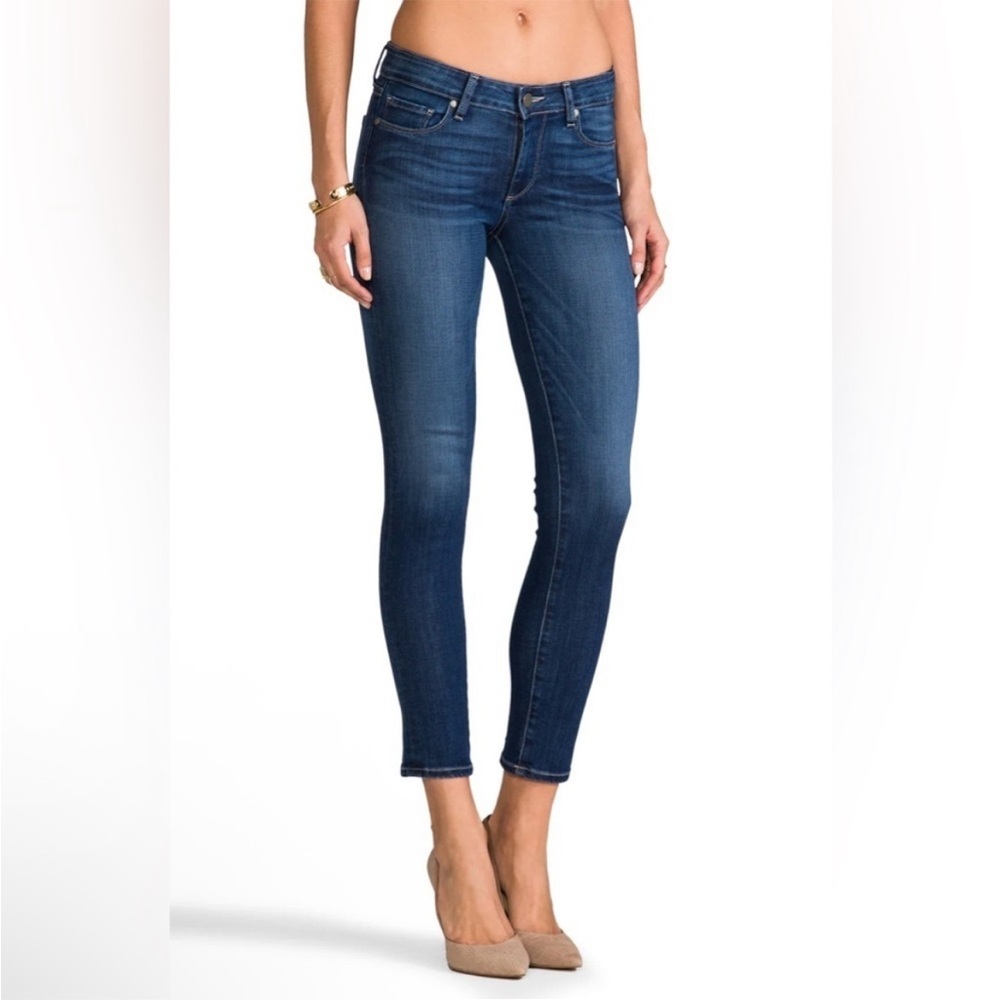 Paige Skyline Ankle Peg Jeans Size 26